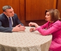 Kryetarja e Kongresit Amerikan ia konfirmon Veselit përkrahjen për Kosovën në të gjitha proceset 